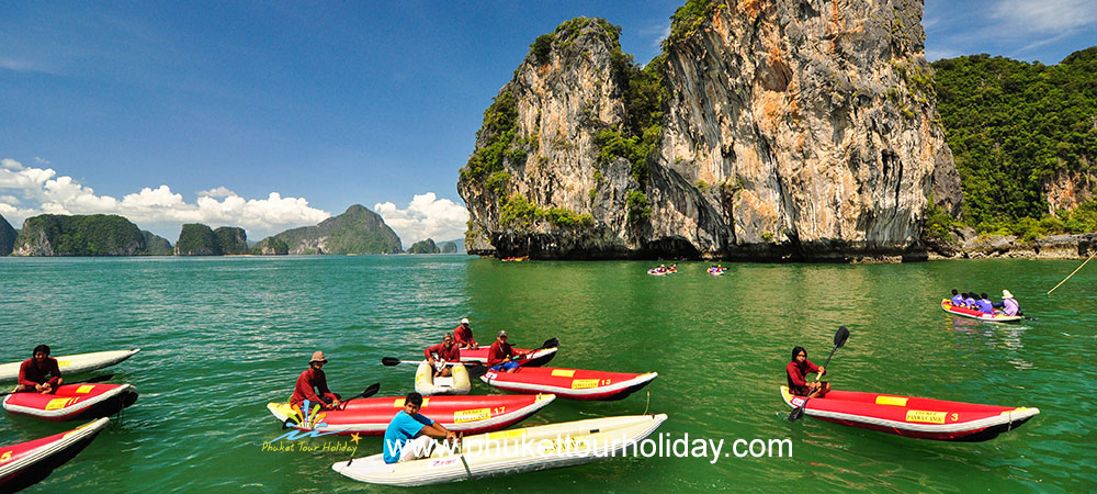 ทัวร์อ่าวพังงา แคนูอ่าวพังงาเรือสปีดโบ๊ท ราคาถูก