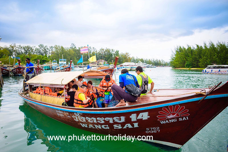 ทัวร์ไร่เลย์ ทะเลแหวก เกาะไก่ เกาะปอดะ เรือหางยาว